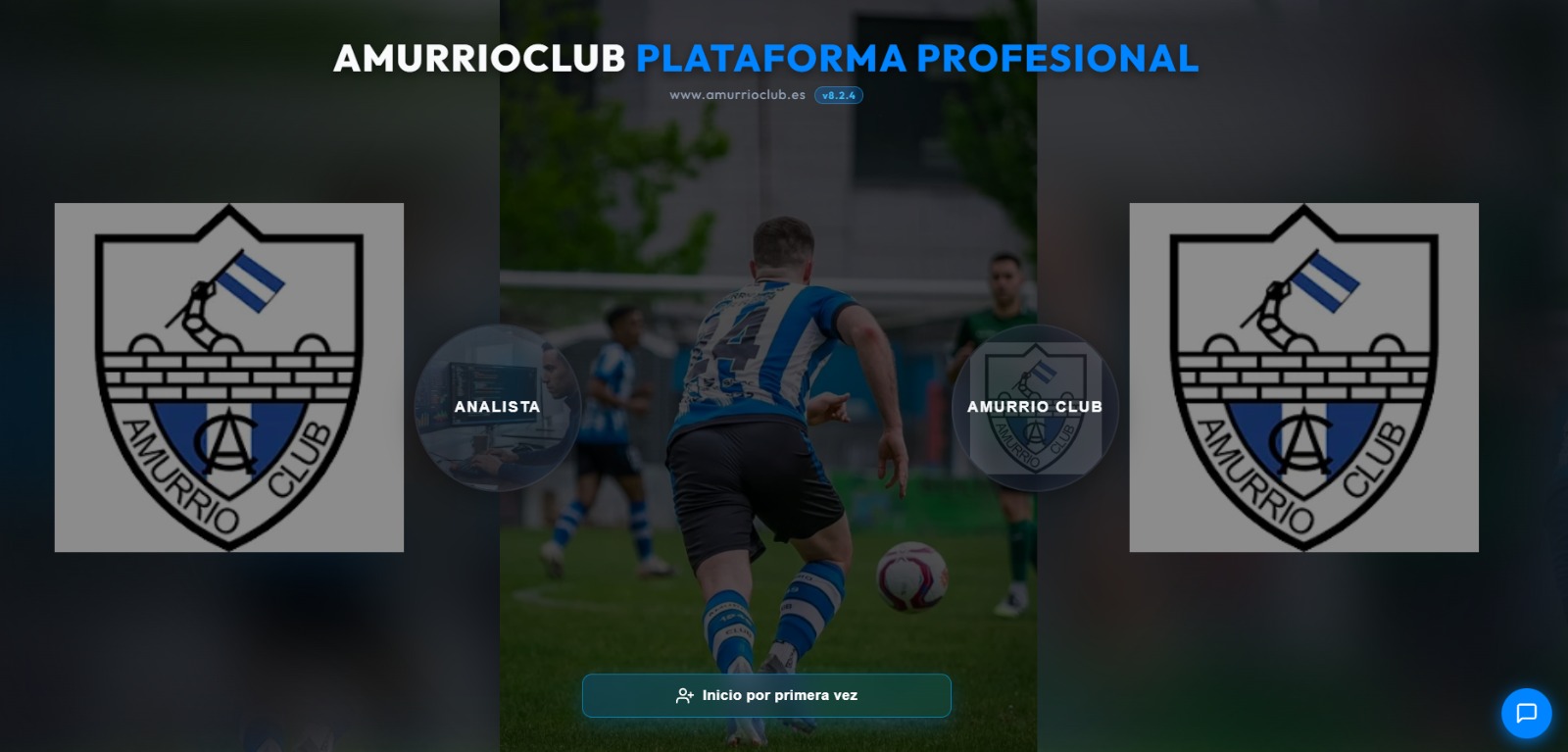 Plataforma Amurrio Club - Panel de Control